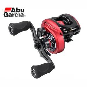 Moulinet de pêche casting ABU GARCIA vo4 à double frein, équipement à 10 + 1BB à Ratio d'engrenage de 8kg Max, dernière nouveauté