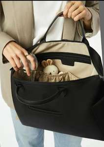 Zaino Borsa a Spalla da Viaggio in Pelle Vegana Impermeabile per Mamma e Neonato con Logo Personalizzato di Alta Qualità e alla Moda di Fabbrica - Product Image 3