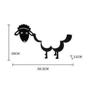 Porte-<span class=keywords><strong>papier</strong></span> <span class=keywords><strong>toilette</strong></span> sur pied pour 7 rouleaux, design mignon de <span class=keywords><strong>mouton</strong></span>, pour salle de bain - Product Image 4