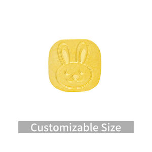 중국 십이지신 <span class=keywords><strong>24K</strong></span> 순금 콩 모양 세트 999.9 순금 투자용 보석 맞춤 제작 가능 재료 및 무게 새해 선물 도매 - Product Image 5