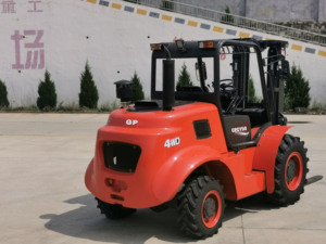 Carretilla elevadora para terreno áspero de 5 toneladas 4WD <span class=keywords><strong>CPCY50</strong></span> con certificación ISO, nuevo componente de motor diésel de núcleo, transpaleta alimentada, nuevo terreno áspero - Product Image 5
