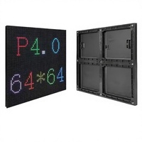 P4 Indoor Vollfarb-SMD 2121 4mm LED-Anzeigepanel 256x256 HDR 4K UHD 600cd 165Hz 5000:1 Kontrast 120% SRGB 1 Jahr Sonnenlichtbeständig