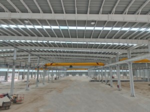 Travi a <span class=keywords><strong>H</strong></span> in Acciaio Laminato a Caldo ad Alta Resistenza Q235B/Q345B per Costruzione di Officine, Saldatura e Taglio - Product Image 2