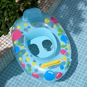 TANYOZHE Anneau <span class=keywords><strong>de</strong></span> natation gonflable 60x45cm, design <span class=keywords><strong>de</strong></span> dessin animé pour enfants, dispositif <span class=keywords><strong>de</strong></span> flottaison pour piscine - Product Image 2