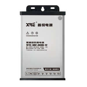 XRF-400B-12 étanche à la pluie Ip62 12V 400W transformateur de pilote led 33A alimentation à découpage extérieure pour bande lumineuse led - Product Image 1