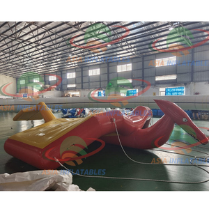 Jouets aquatiques commerciaux gonflables : Tube de ski nautique Manta Ray <span class=keywords><strong>volant</strong></span>, Tube de ski nautique Poisson <span class=keywords><strong>volant</strong></span> gonflable - Product Image 6