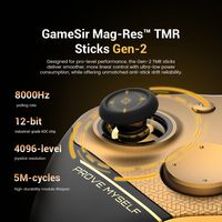 Manette de jeu sans fil GameSir G7 Pro Champion Edition 8K pour PC, contrôleur de jeu Esports, joystick