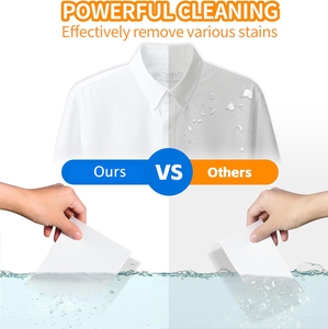 Fogli di Detersivo per Bucato Super Concentrati con Profumo Fresco per Neonati e Uso Domestico - Product Image 3