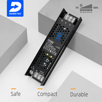 Fuente de Alimentación Conmutada LED Ultrafina de Fábrica 110V 220V para Interiores AC DC Voltaje Constante 12V 24V Dali Triac Regulable
