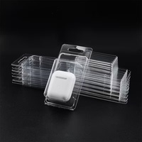 Boîte de collection transparente à vide, auto-serrante, pour la préservation des objets, emballage en plastique à clapet, anti-poussière, conteneur de rangement