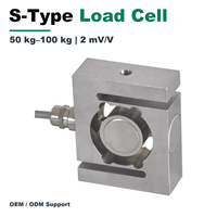 HCE ST-ERB Load Cell Tipe-S Tertutup Rapat (Vishay BSP) Baja Paduan/Baja Tahan Karat untuk Pengujian Tarik Tekan di Kondisi Ekstrem