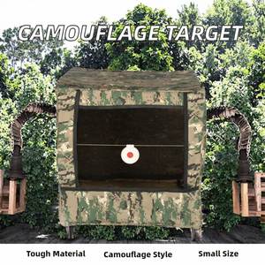 Objetivo de Camuflaje para Caza y Tiro al Aire Libre de 40*40cm con Ojo de Buey para Accesorios de Tiro con Tirachinas - Product Image 2
