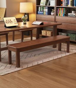Modern Wood <b>Bench</b> Solid Wood Legs Minimalist Design Living Room Furniture Durable Home Use - Product Image 3