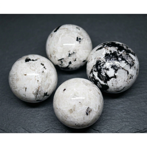 Prix d'usine – Sphères artisanales en pierre de lune arc-en-ciel naturelle polie à la main, écologiques, pour la décoration intérieure Feng Shui et les pierres de Reiki - Product Image 3