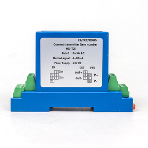 OEM Trung Quốc kỹ thuật số AC hiện tại đầu dò 4-20mA làm việc ba giai đoạn hội trường hiện tại Transmitter 4-20mA 35 mét đường sắt hội trường hiện tại cảm biến - Product Image 2