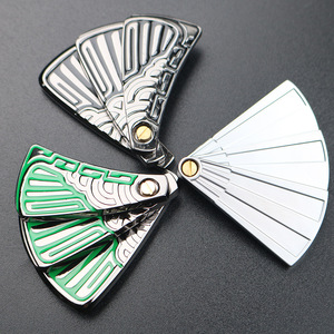 EDC Metall-Fidget-Slider, magnetische Poker-Push-Karte, sensorisches Fidget-Spielzeug, kleine Magnetspielzeuge zur Stresslinderung, Geschenke für - Product Image 3