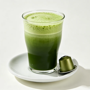 Cápsulas de Matcha Premium Compatibles con Cafeteras Nespresso, Cápsulas de Té Verde Veganas y Sin OMG - Product Image 1