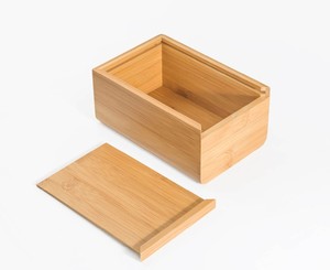 Rectangular Bamboo <b>Paper</b> Boxes for Office <b>Kitchen</b> Bath Living - Product Image 6