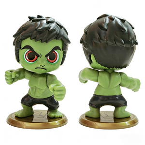 Nouveauté Figurine d'action de dessin animé en PVC personnalisée de <span class=keywords><strong>super</strong></span>-<span class=keywords><strong>héros</strong></span> Jouet Cadeau 10cm Mini Captain America Iron Man <span class=keywords><strong>Thor</strong></span> Populaire Chaud Bon - Product Image 1