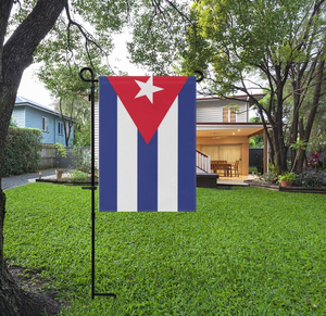 Bandera de Jardín de <span class=keywords><strong>Cuba</strong></span> 12x18, Banderas Pequeñas de Jardín Cubanas para Patio, Terraza, Porche, Día de la <span class=keywords><strong>Independencia</strong></span>, Festival Patriótico - Product Image 2