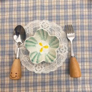 Японское керамическое блюдо с лепестками Ins, блюдо для приправ, уксуса, бытовое горчичное блюдо для ресторана, блюдо для соуса - Product Image 5