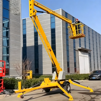 Plateforme élévatrice araignée tractable, hauteur de travail de 8 à 20 m, à vendre et à louer