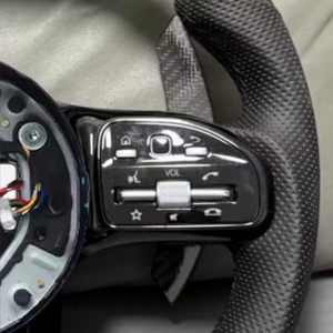 สำหรับ <span class=keywords><strong>Mercedes</strong></span> Benz W222 E63 GLE GLS AMG GT C63 S63 G63 W204 W205คาร์บอนไฟเบอร์พวงมาลัยรถยนต์อุปกรณ์เสริมยานยนต์ - Product Image 4