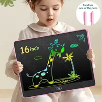 Tablette d'écriture LCD pour enfants de 11/13/16 pouces, tableau noir, dessin, peinture, jouet éducatif pour enfants de 3 à 8 ans, garçons et filles