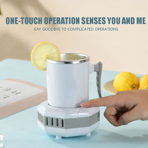 Verimli hızlı soğutucu fincan ısıya dayanıklı ABS Mini elektrikli soğutma makinesi ev taşınabilir elektrikli içecek soğutucu için - Product Image 3