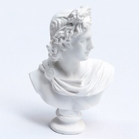 Fabrication OEM sur mesure en résine de statues de Socrate, penseur grec antique célèbre, sculptures de célébrités, cadeaux et objets artisanaux en résine
