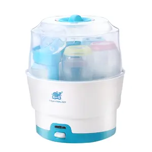 Portable Electric Steam Dryer Nipples Milk Glass Cup Storage Container Baby Toy Pacifier Pet Bottle Sterilizer