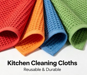 Paños de Cocina a Cuadros <span class=keywords><strong>Utopia</strong></span>, 15x25 Pulgadas, Altamente Absorbentes, Sin Pelusas, Reutilizables para Uso en el Hogar y <span class=keywords><strong>Bar</strong></span> - Product Image 3