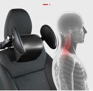 Almohada de Coche Sanlead de Lujo, de Cuero PU Suave, con Espuma Viscoelástica Pura, Altura y Ancho Ajustables, para Soporte de Cuello para Bebés, Compatible con Accord - Product Image 5