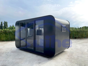 Suihe Đen Táo CABIN 4M nhà tiền chế 13ft container nhà bền và dễ dàng cài đặt prefab khu dân cư đơn vị - Product Image 3