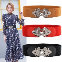 A1130 Váy Thắt Lưng Trang Trí Thắt Lưng Thắt Lưng Rộng Thắt Lưng Trang Trí Quần Jean Sash Da Đàn Hồi Khóa Váy Thắt Lưng Cho Phụ Nữ