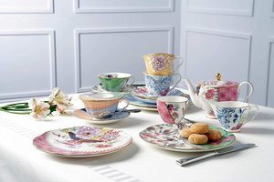 Théière de luxe en porcelaine, en céramique rose, en fleur écologique, cadeau pour la turquie anglaise, vente en gros - Product Image 3