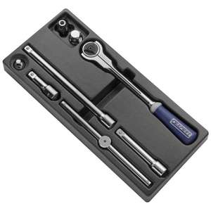 EXPERT - E032924 Module d'accessoires d'entraînement 1/2 ''8 pièces-EAN 3258950329246 JEUX DE CLIQUET ET DE PRISES 1/2" - Product Image 1