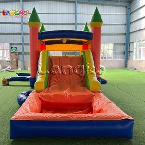 Vente flash d'été : château gonflable avec toboggan aquatique, fosse à balles, château gonflable pour enfants, château gonflable pour <span class=keywords><strong>location</strong></span> de fête - Product Image 3