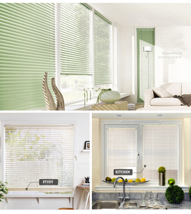 Persianas venecianas de aluminio impermeables modernas ajustables para control de luz y diseño de <span class=keywords><strong>tela</strong></span> de privacidad para cocinas de salas de estar - Product Image 2