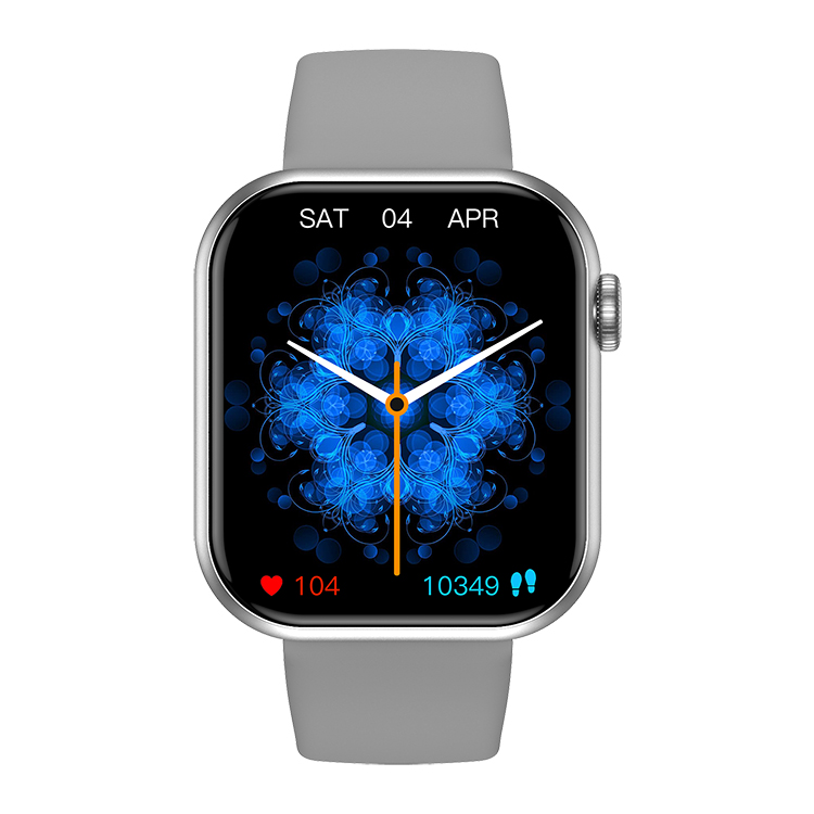 Q18スマートウォッチ心拍数モニタリングAndroid IOS用1.83インチ