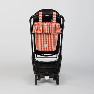Sac <span class=keywords><strong>de</strong></span> rangement à volants à carreaux pour la crèche, sac à langer portable pour maman, sac <span class=keywords><strong>de</strong></span> voyage pour bébé, sac à main <span class=keywords><strong>de</strong></span> rangement pour couches - Product Image 4