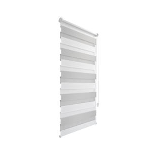 Store zébré manuel double couleur, abat-jour à double rouleau pour décoration de bureau - Product Image 1