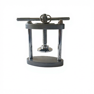 Presse manuelle à double couche pour flacons dentaires, compresseur de prothèses dentaires, presse de serrage pour flacons de laboratoire dentaire pour le moulage de prothèses - Product Image 1