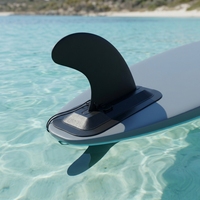 Aileron de SUP pour Stand Up Paddleboard Modèle 3, Aileron de Surf Amovible, Aileron de Kayak, Accessoires pour Bateau Gonflable