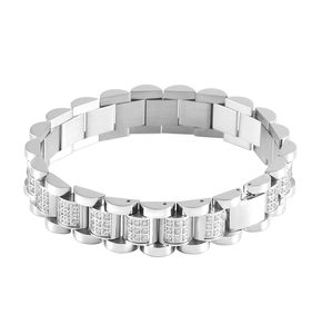 <span class=keywords><strong>2022</strong></span>กลุ่มขายส่งผู้ผลิตจีนผู้ขายสแตนเลสสร้อยข้อมือผู้ชาย - Product Image 2