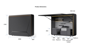 Новинка: Современный водонепроницаемый электрический гриль для улицы с пьезоподжигом, из нержавеющей стали, для сада/двора, на заказ - Product Image 6