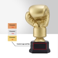 Nouveau trophée de boxe en résine, souvenir d'événement de compétition, Chine JB-16-215