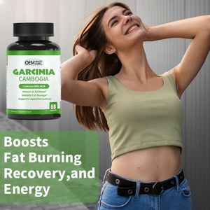 Cápsulas de Garcinia Cambogia, Extracto de Garcinia Cambogia, Supresor del Apetito 100% Natural, Vegano, de Marca Privada OEM - Product Image 3