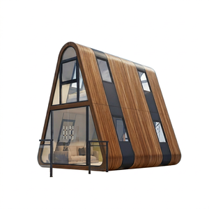 Casa Modular Prefabricada de Madera y Troncos, Estructura de Villa en Contenedor, para Uso en Hoteles y Resorts - Product Image 1