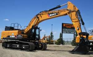 Excavadora de Construcción SY500H de 49.5 Toneladas, Excavadora Minera Gigante - Product Image 3